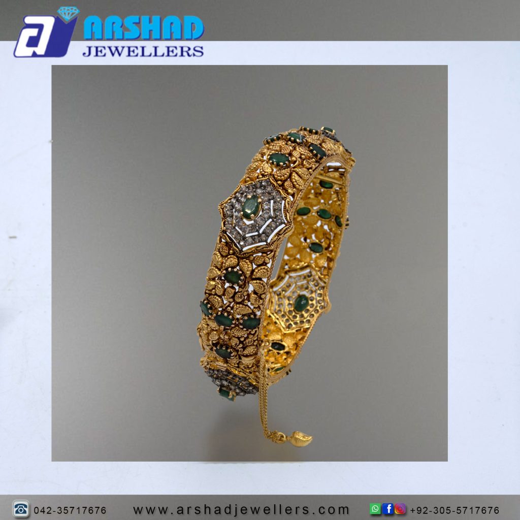 Gold Bracelet Design K1410