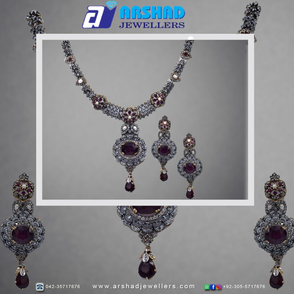 Diamond Necklace Design Ks1346