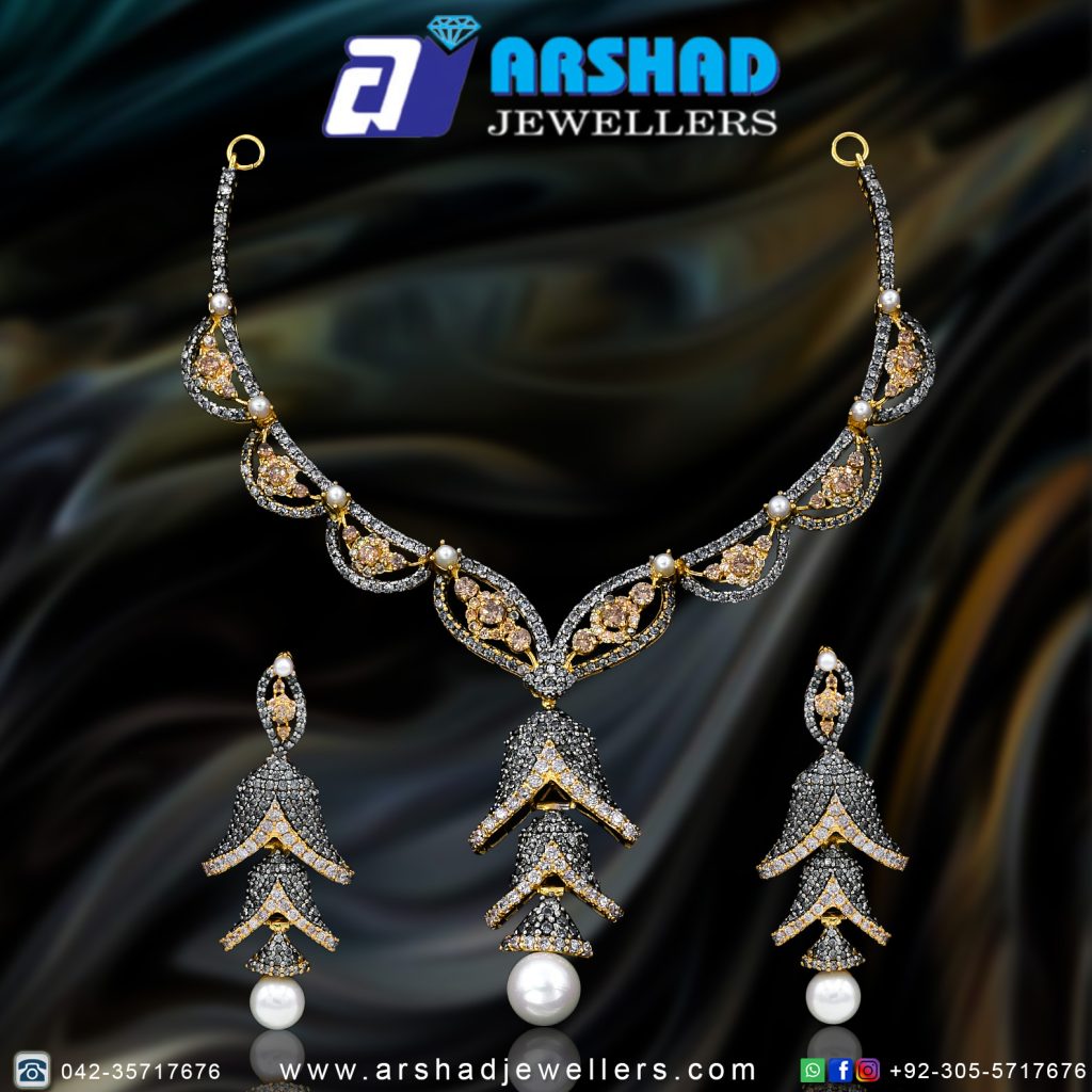 Diamond Necklace Design Ks1363