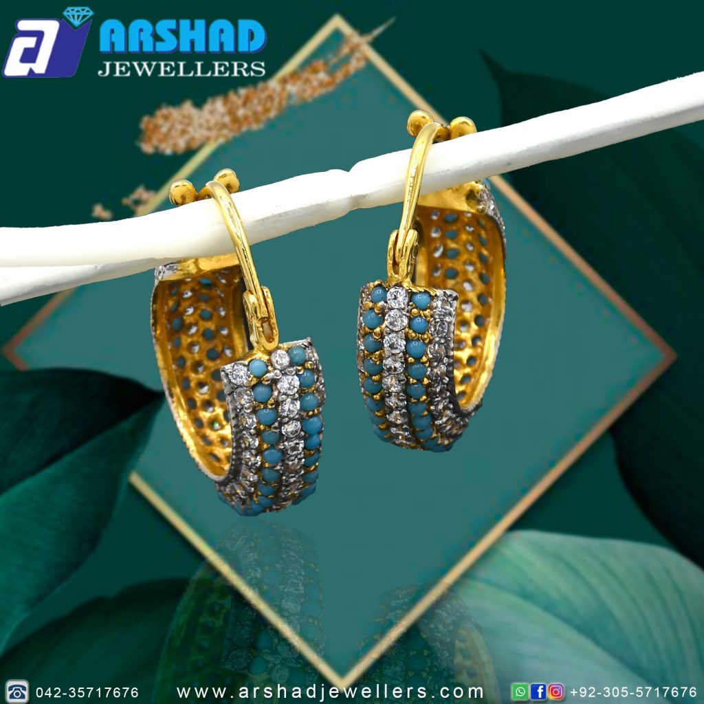 Gold Earring Design B2722