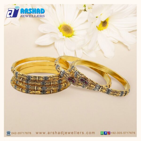 Gold Bangles Design