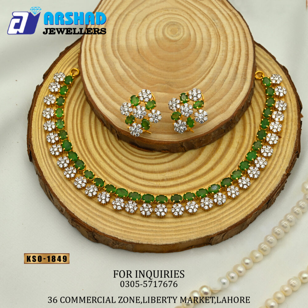 Gold Necklce Design KS0-1849