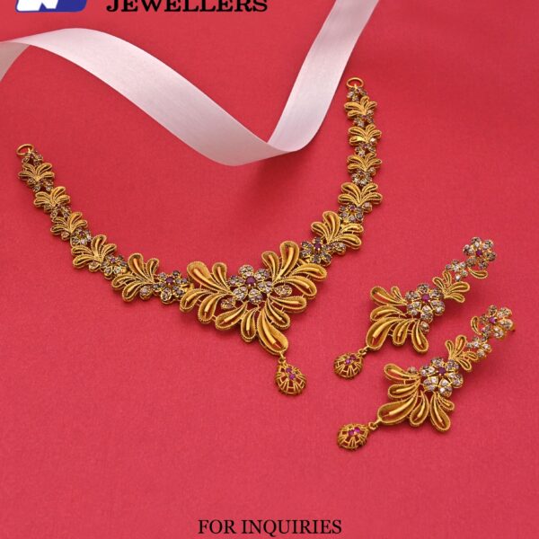 Gold Necklace Design
